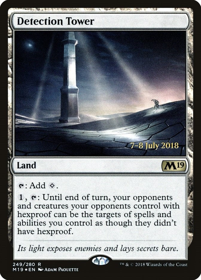 Image for Detection Tower (249) [Prerelease Cards] - Magic: The Gathering