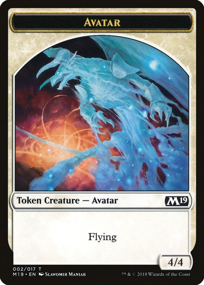 Image for Avatar Token (2) [Core Set 2019] - Magic: The Gathering