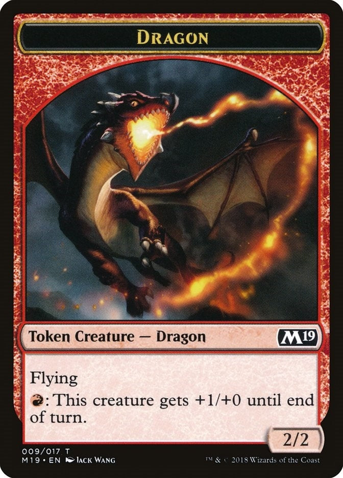 Image for Dragon Token (009) (9) [Core Set 2019] - Magic: The Gathering