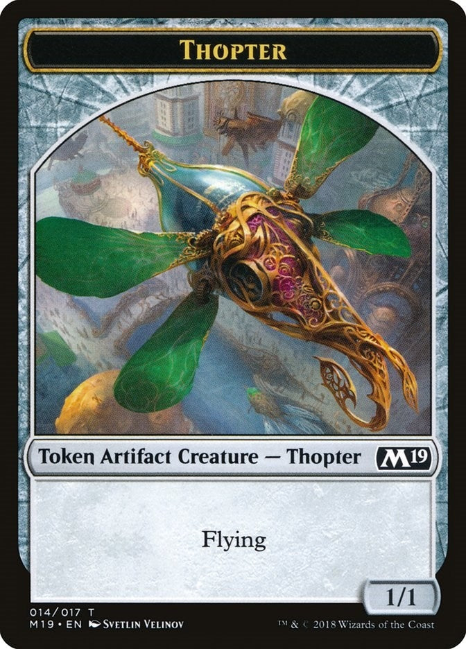 Image for Thopter Token (14) [Core Set 2019] - Magic: The Gathering