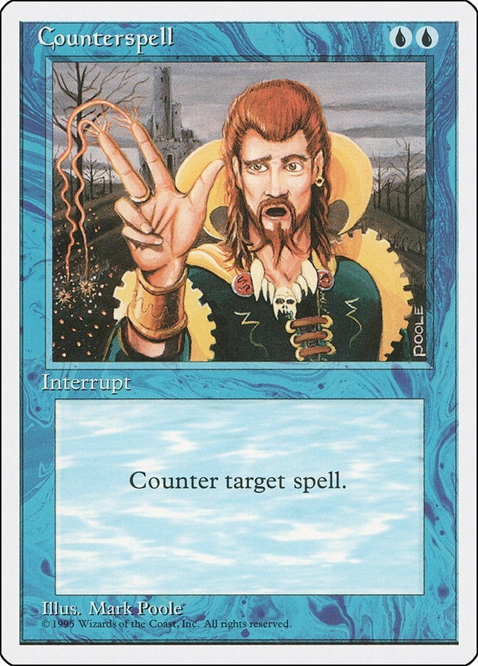 Image for Counterspell (65) [Fourth Edition] - Magic: The Gathering