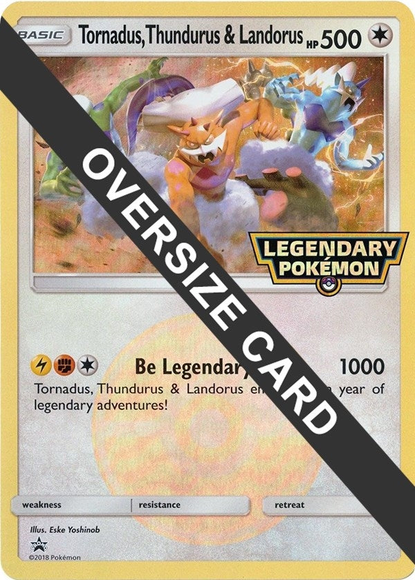 Image for Tornadus, Thundurus & Landorus (Forces of Nature Promo) [Jumbo Cards] - Pokemon