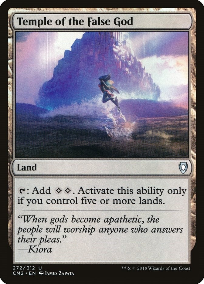 Image for Temple of the False God (272) (272) [Commander Anthology Volume II] - Magic: The Gathering