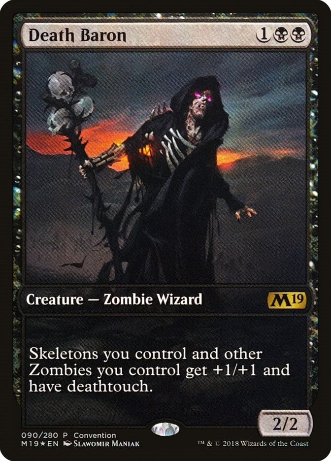 Image for Death Baron (2018 Convention Promo) (90) [Media Promos] - Magic: The Gathering