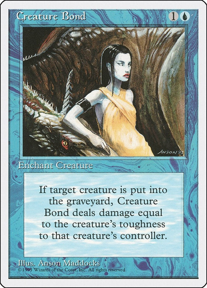 Image for Creature Bond [Fourth Edition] - Magic: The Gathering