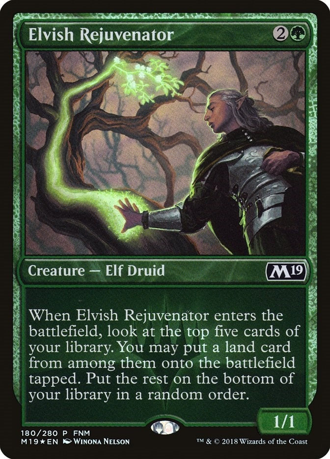 Image for Elvish Rejuvenator (180) [FNM Promos] - Magic: The Gathering