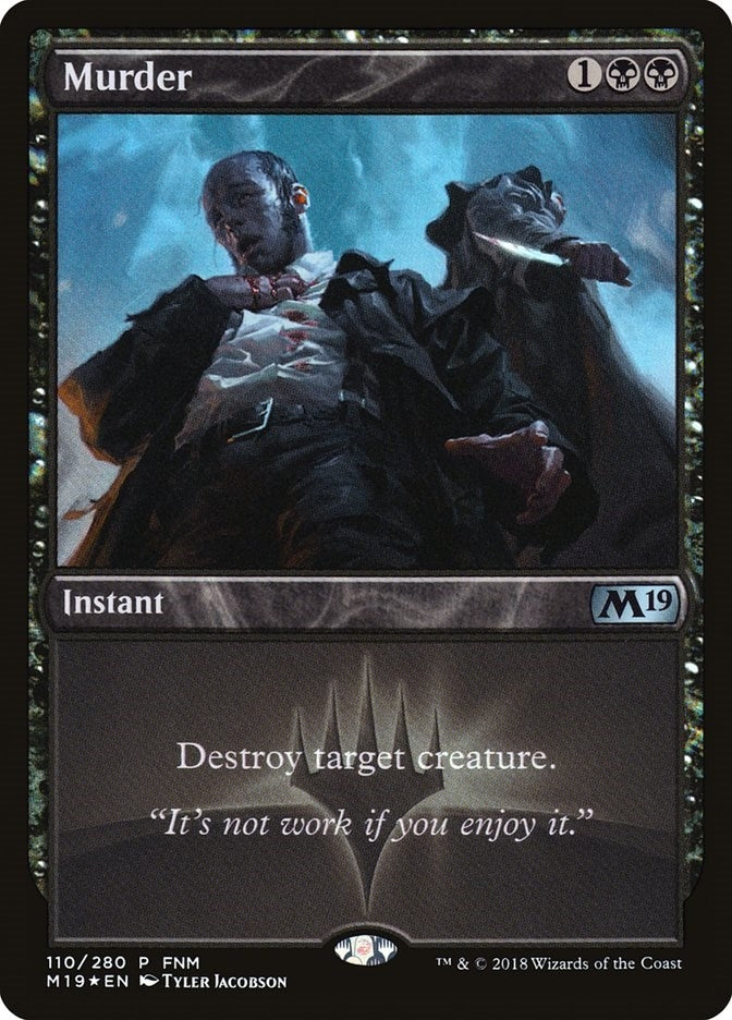 Image for Murder (110) [FNM Promos] - Magic: The Gathering