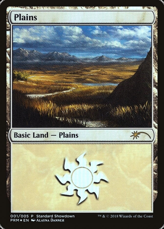 Image for Plains (Alayna Danner) (1) [Standard Showdown Promos] - Magic: The Gathering