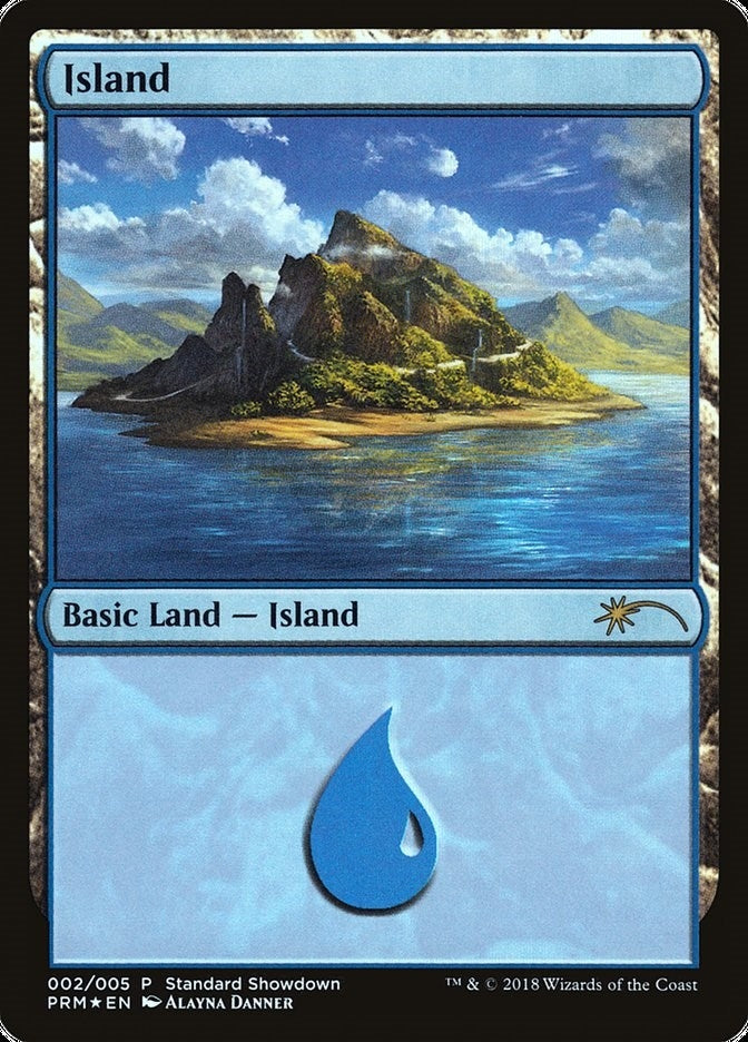 Image for Island (Alayna Danner) (2) [Standard Showdown Promos] - Magic: The Gathering