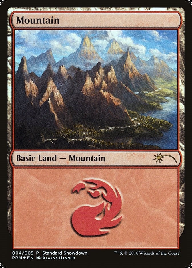 Image for Mountain (Alayna Danner) (2018) (4) [Standard Showdown Promos] - Magic: The Gathering