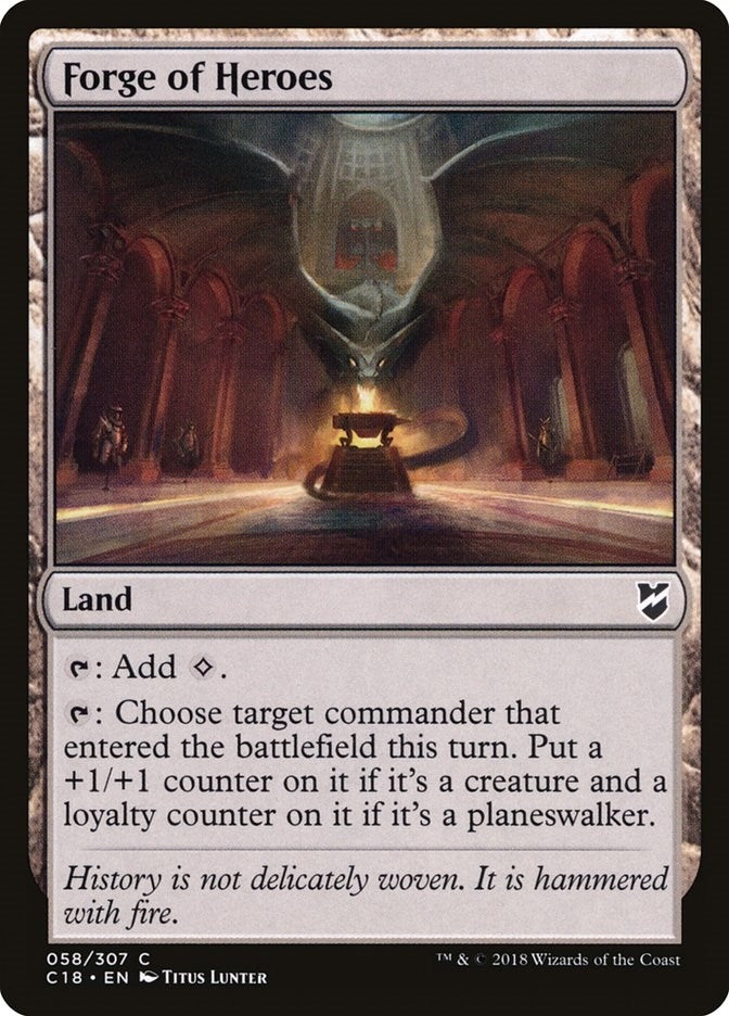 Image for Forge of Heroes (58) [Commander 2018] - Magic: The Gathering