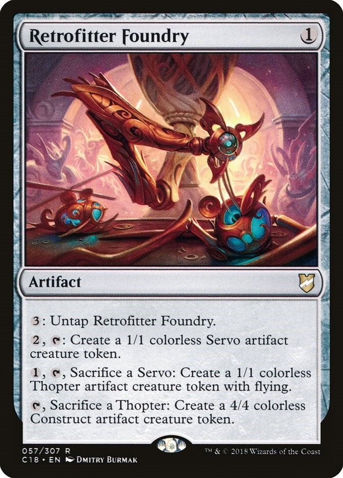 Image for Retrofitter Foundry (57) [Commander 2018] - Magic: The Gathering