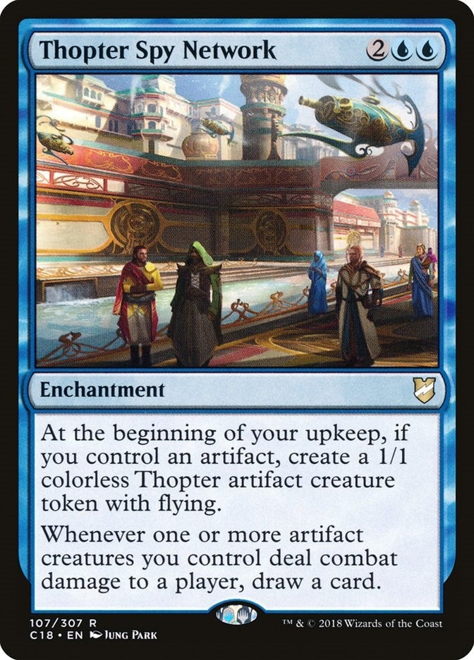 Image for Thopter Spy Network (107) [Commander 2018] - Magic: The Gathering