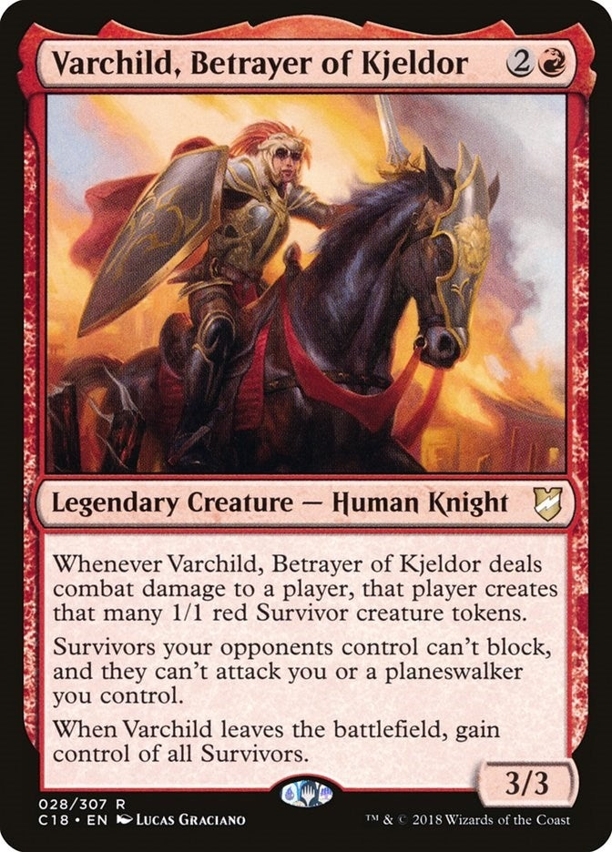 Image for Varchild, Betrayer of Kjeldor (28) [Commander 2018] - Magic: The Gathering
