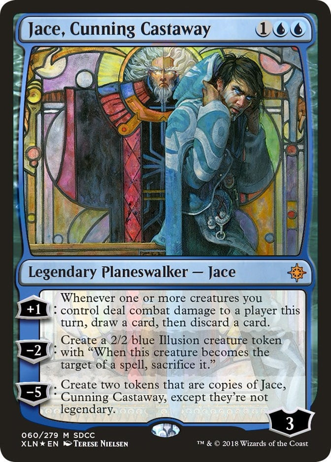 Image for Jace, Cunning Castaway (SDCC 2018 Exclusive) (60) [Media Promos] - Magic: The Gathering