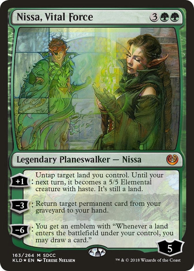 Image for Nissa, Vital Force (SDCC 2018 Exclusive) (163) [Media Promos] - Magic: The Gathering