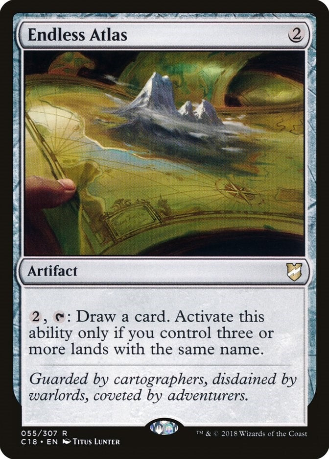 Image for Endless Atlas (55) [Commander 2018] - Magic: The Gathering