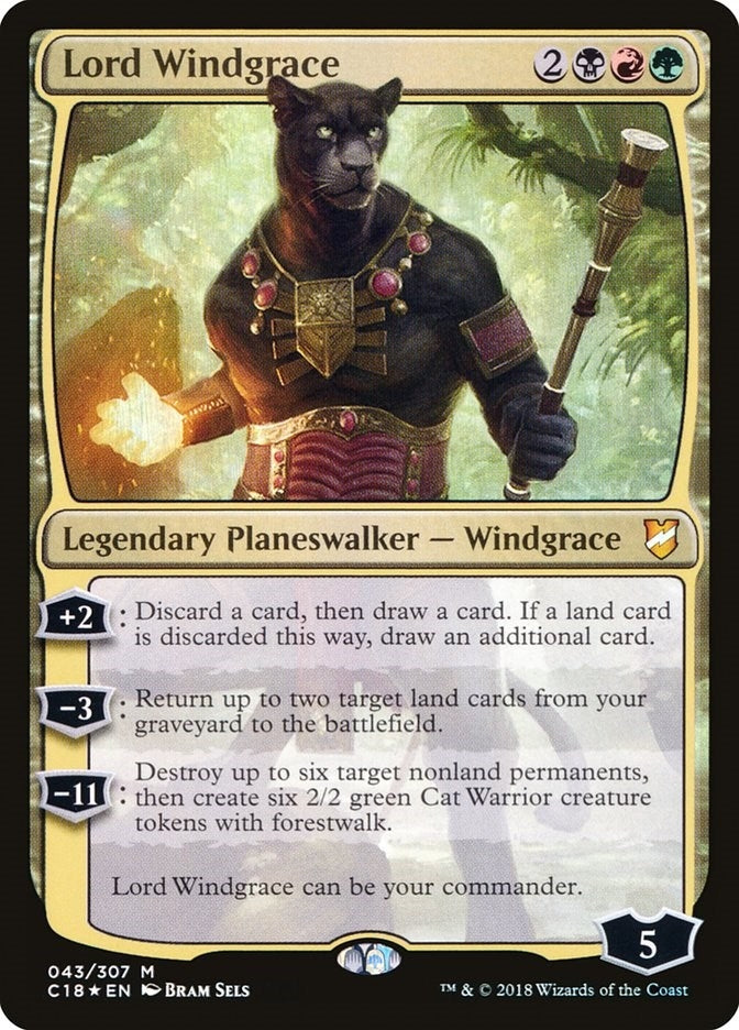Image for Lord Windgrace (43) [Commander 2018] - Magic: The Gathering