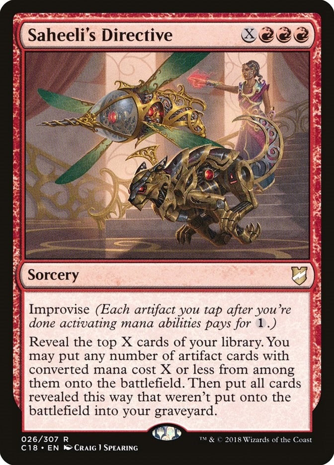Image for Saheeli's Directive (26) [Commander 2018] - Magic: The Gathering