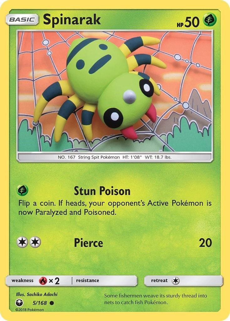 Image for Spinarak (5/168) [SM - Celestial Storm] - Pokemon