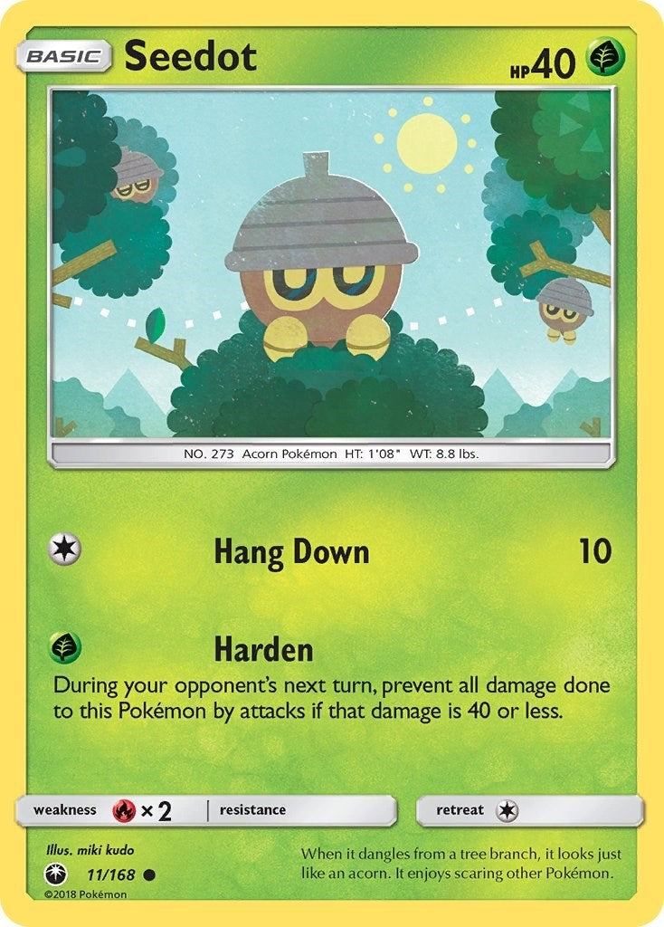 Image for Seedot (11) (11/168) [SM - Celestial Storm] - Pokemon