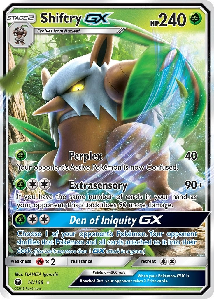 Image for Shiftry GX (14/168) [SM - Celestial Storm] - Pokemon