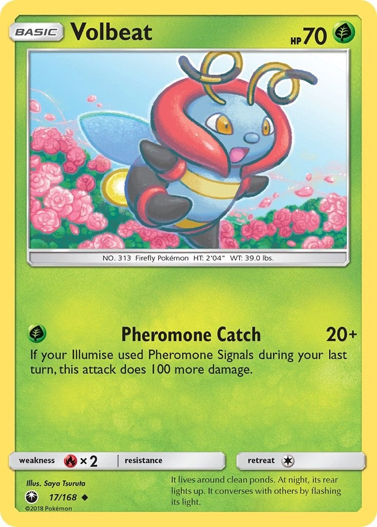 Image for Volbeat (17/168) [SM - Celestial Storm] - Pokemon
