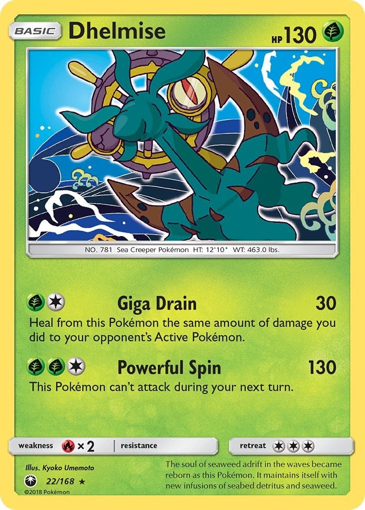 Image for Dhelmise (22/168) [SM - Celestial Storm] - Pokemon