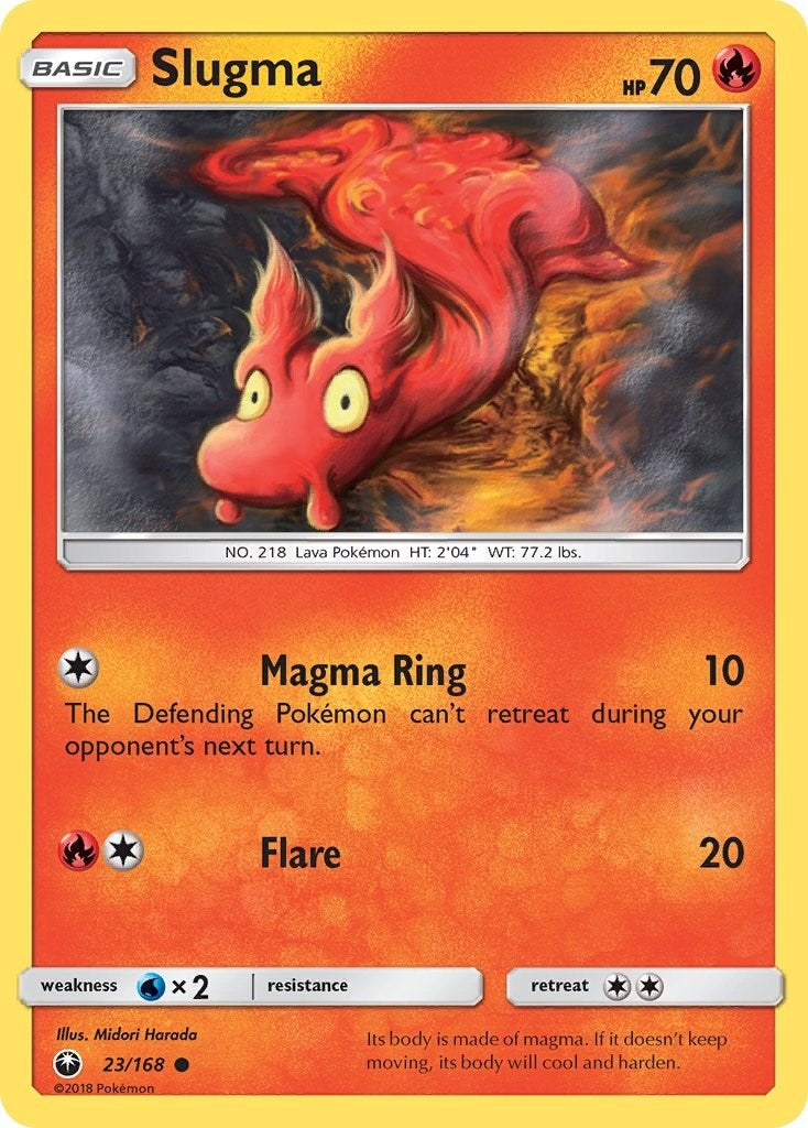 Image for Slugma (23/168) [SM - Celestial Storm] - Pokemon