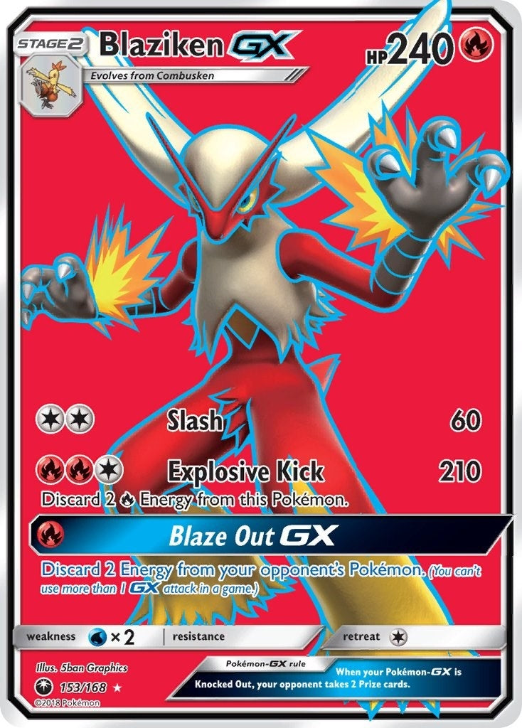 Image for Blaziken GX (Full Art) (153/168) [SM - Celestial Storm] - Pokemon