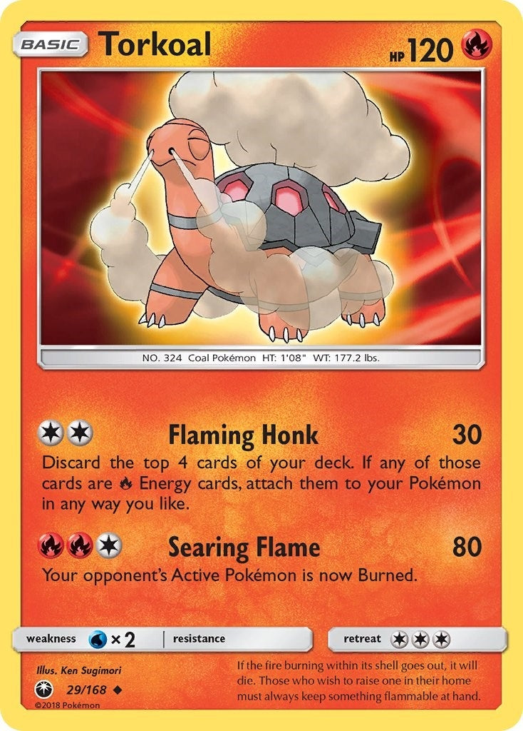 Torkoal (29/168) [SM - Celestial Storm]