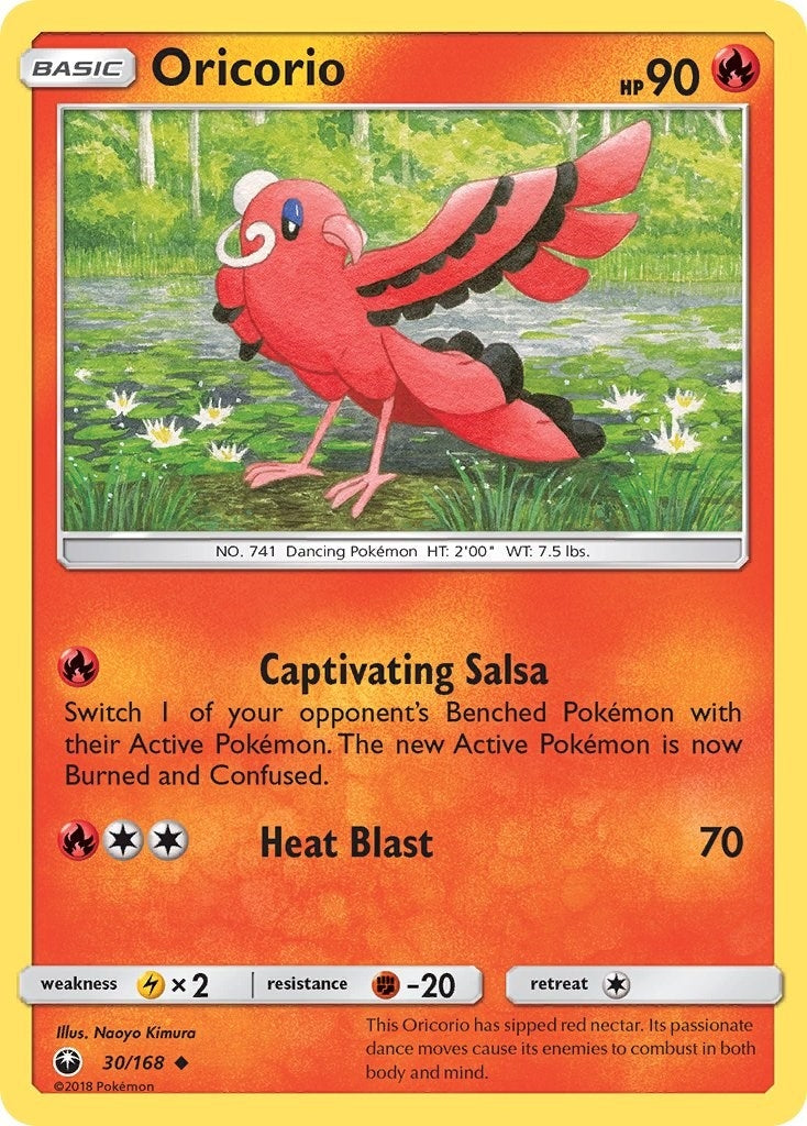 Image for Oricorio (30) (30/168) [SM - Celestial Storm] - Pokemon