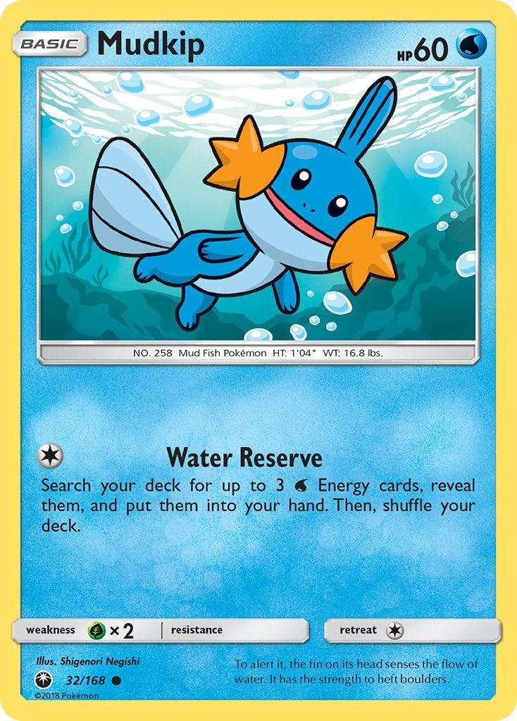 Image for Mudkip (32) (32/168) [SM - Celestial Storm] - Pokemon