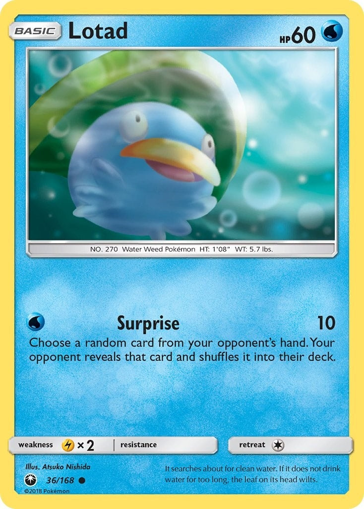 Image for Lotad (36/168) [SM - Celestial Storm] - Pokemon