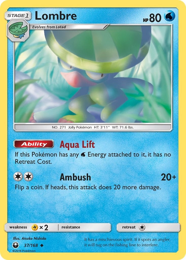 Image for Lombre (37/168) [SM - Celestial Storm] - Pokemon