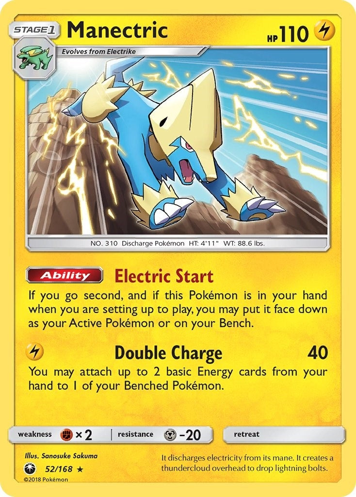 Image for Manectric (52/168) [SM - Celestial Storm] - Pokemon