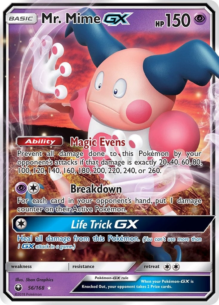Image for Mr. Mime GX (56/168) [SM - Celestial Storm] - Pokemon