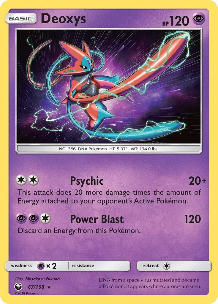 Image for Deoxys (67) (67/168) [SM - Celestial Storm] - Pokemon