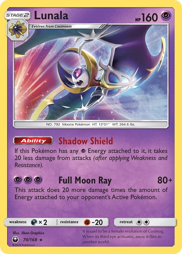 Lunala (70/168) [SM - Celestial Storm]