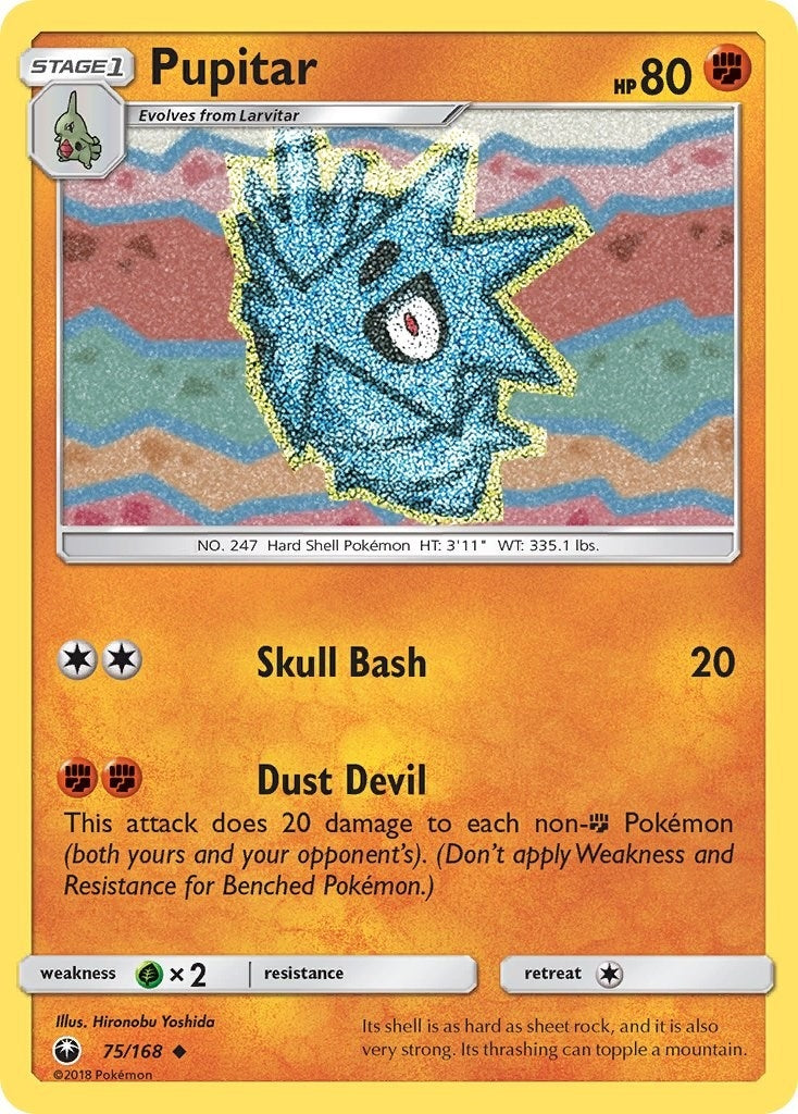 Image for Pupitar (75/168) [SM - Celestial Storm] - Pokemon