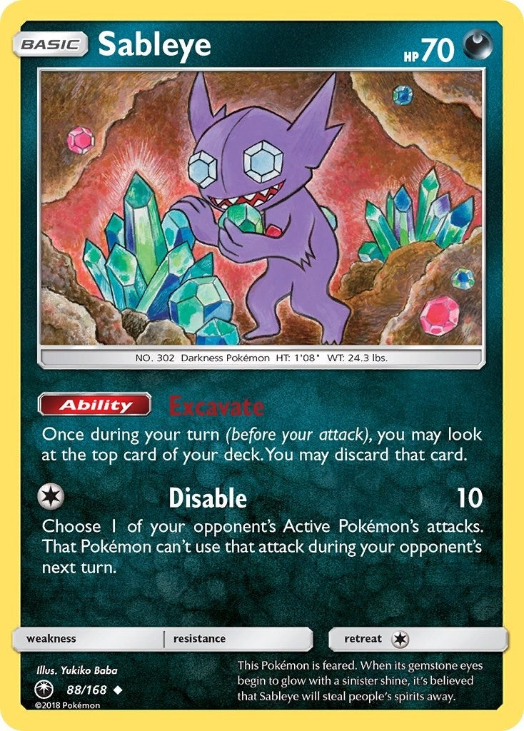 Image for Sableye (88/168) [SM - Celestial Storm] - Pokemon