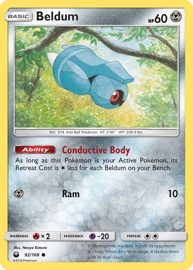 Image for Beldum (92) (92/168) [SM - Celestial Storm] - Pokemon