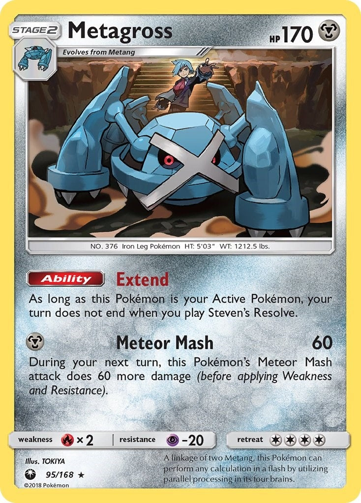 Image for Metagross (95/168) [SM - Celestial Storm] - Pokemon