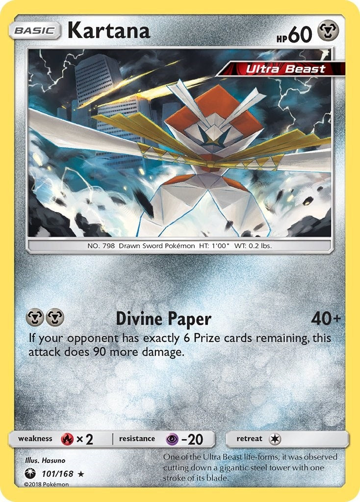 Image for Kartana (101/168) [SM - Celestial Storm] - Pokemon