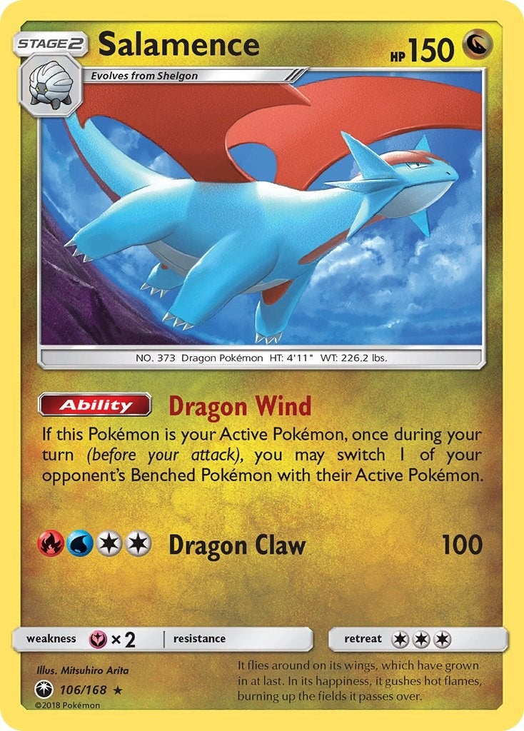 Image for Salamence (106/168) [SM - Celestial Storm] - Pokemon
