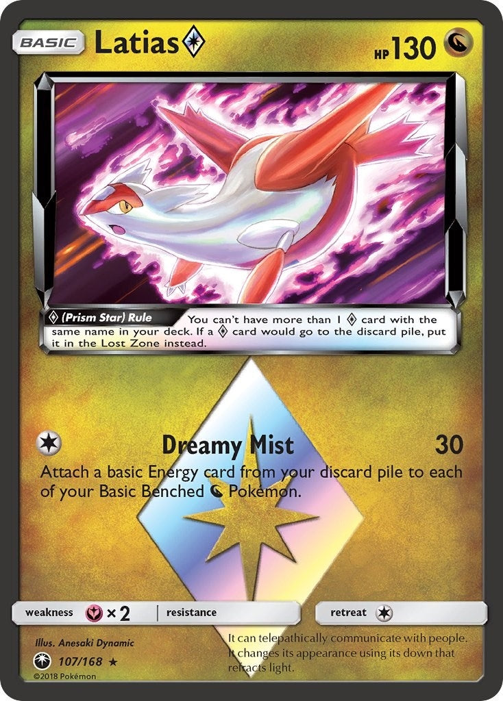 Image for Latias Prism Star (107/168) [SM - Celestial Storm] - Pokemon