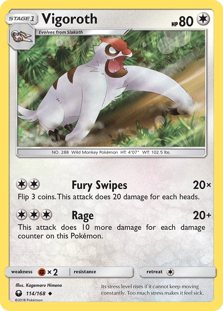Image for Vigoroth (114/168) [SM - Celestial Storm] - Pokemon