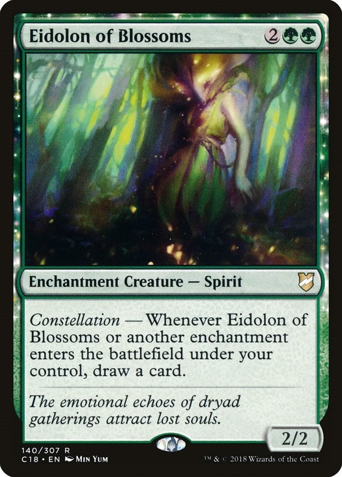 Image for Eidolon of Blossoms (140) [Commander 2018] - Magic: The Gathering