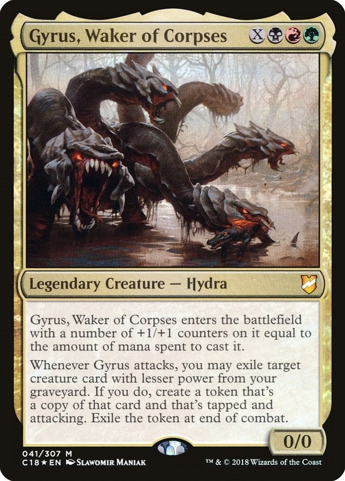 Image for Gyrus, Waker of Corpses (41) [Commander 2018] - Magic: The Gathering