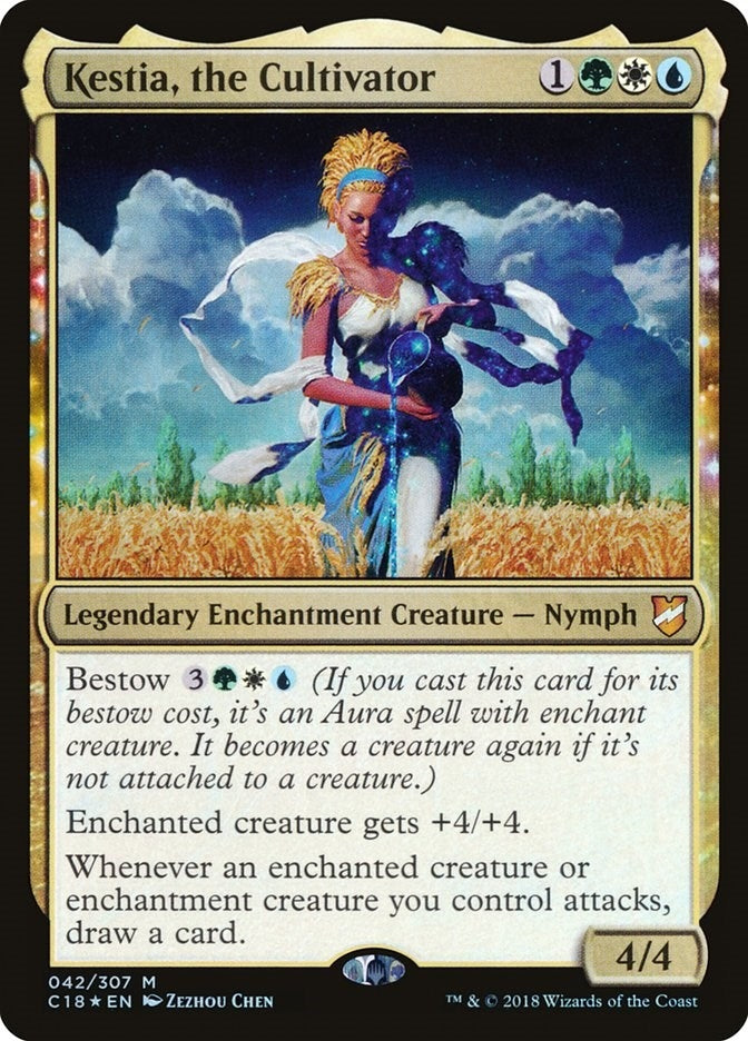 Image for Kestia, the Cultivator (42) [Commander 2018] - Magic: The Gathering